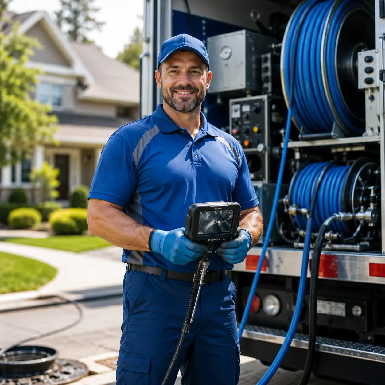 Local outdoor drain cleaning specialists in Nice, CA